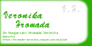 veronika hromada business card